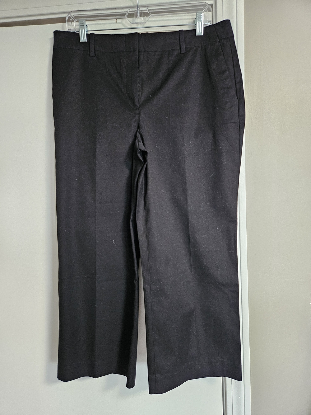 Talbots Cropped Flat Front Pants Size 10